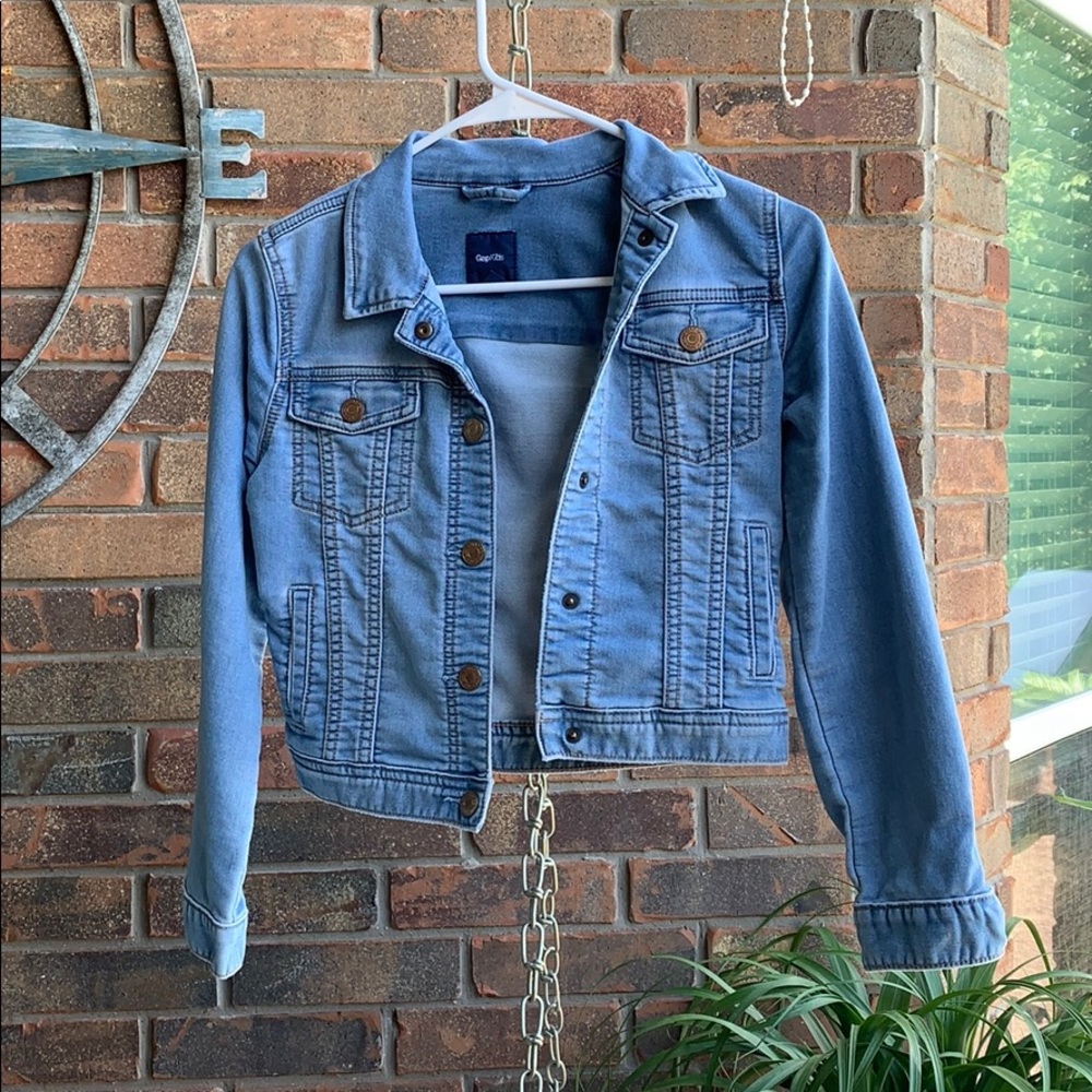 Kids blue jean jacket